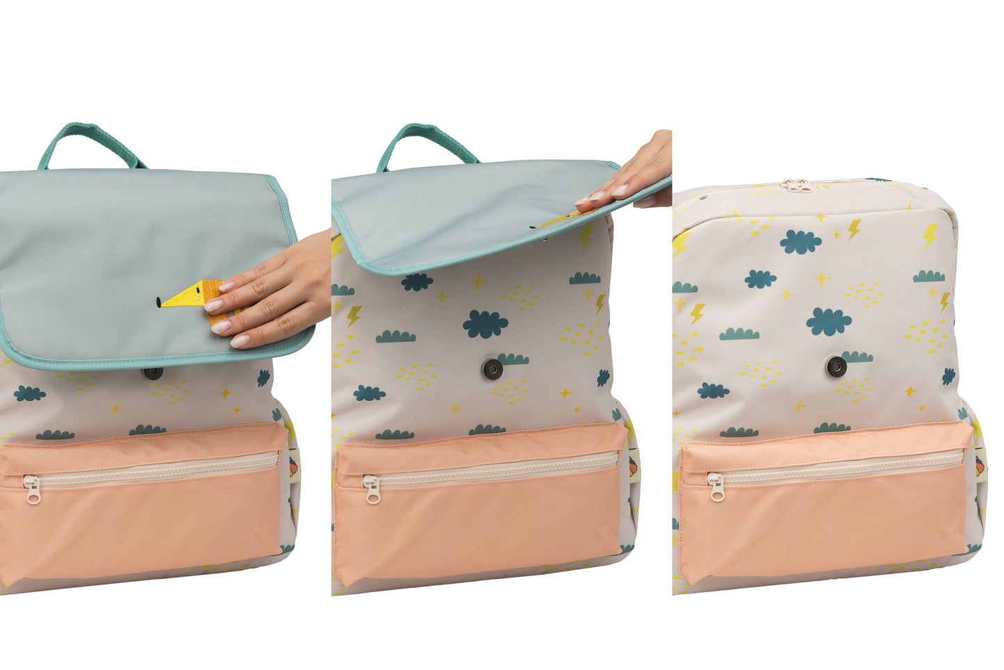 Cotton Cloud Backpack Flying Dog