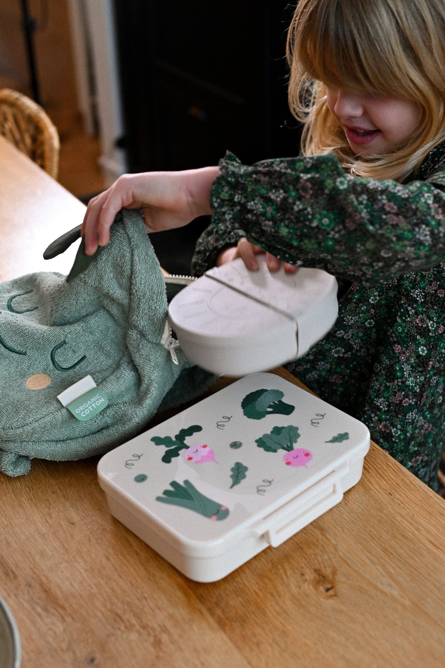 Cotton Cloud Terry Backpack Pedro Pear