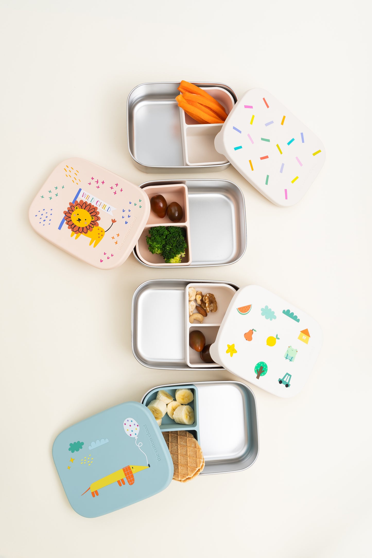 Cotton Cloud Teckel Stainless Steel Lunchbox