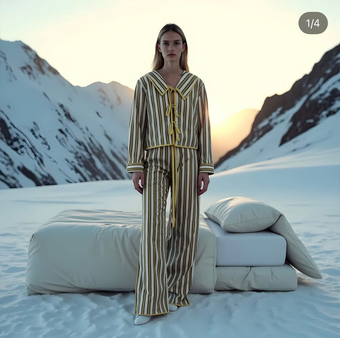 Carmen Says Blizzard Pyjama Set