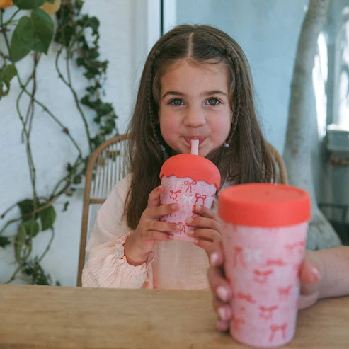 Bows Mini Smoothie Cup & Straw