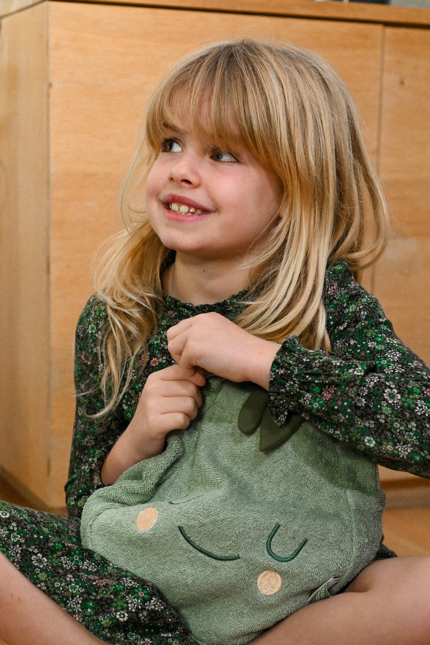 Cotton Cloud Terry Backpack Pedro Pear