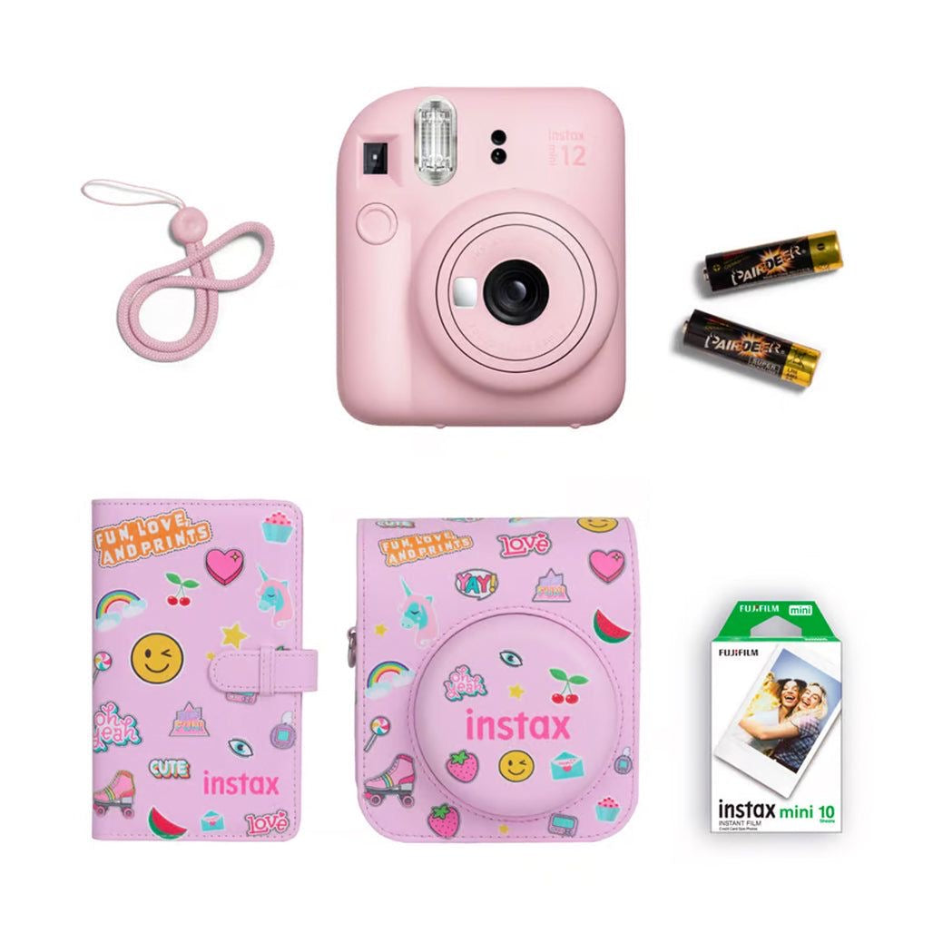 Fujifilm Instax Mini 12 Camera Gift Giftbox Bundle