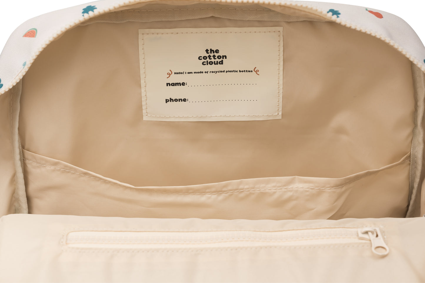 Cotton Cloud Backpack Flying Dog