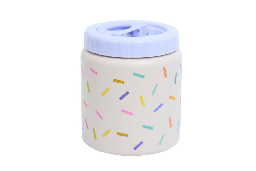 Cotton Cloud Stainless Steel Thermo Food Jar 500ml CONFETTI