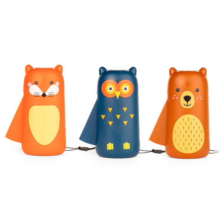 Kikkerland Forest Friends Squeeze Flashlight