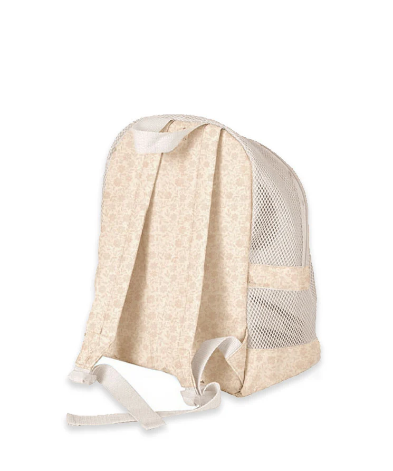 Beach Net Backpack - Bouquet Silhouette
