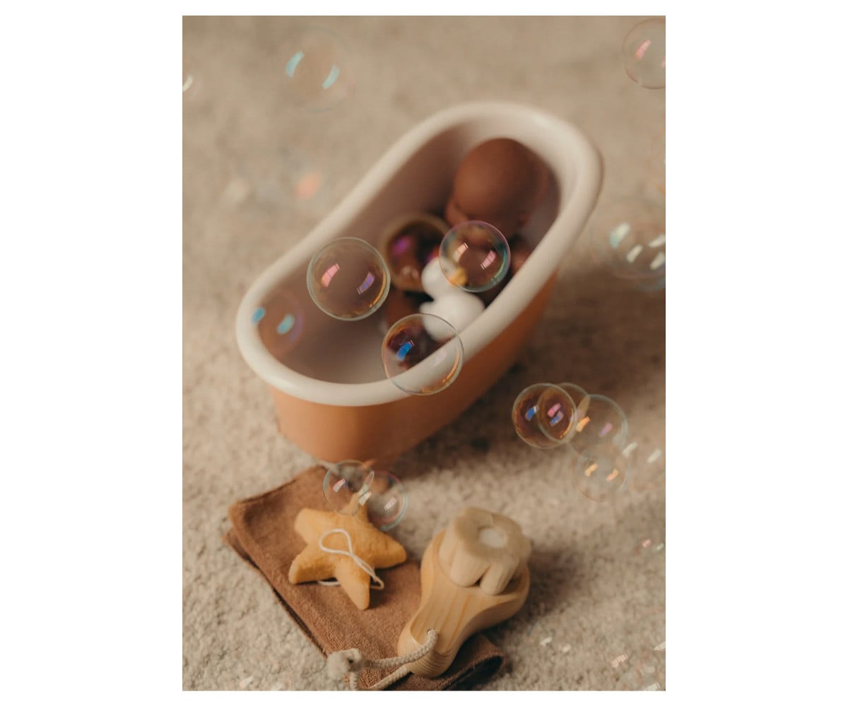 My Tubby Coral Dollhouse Bathtub