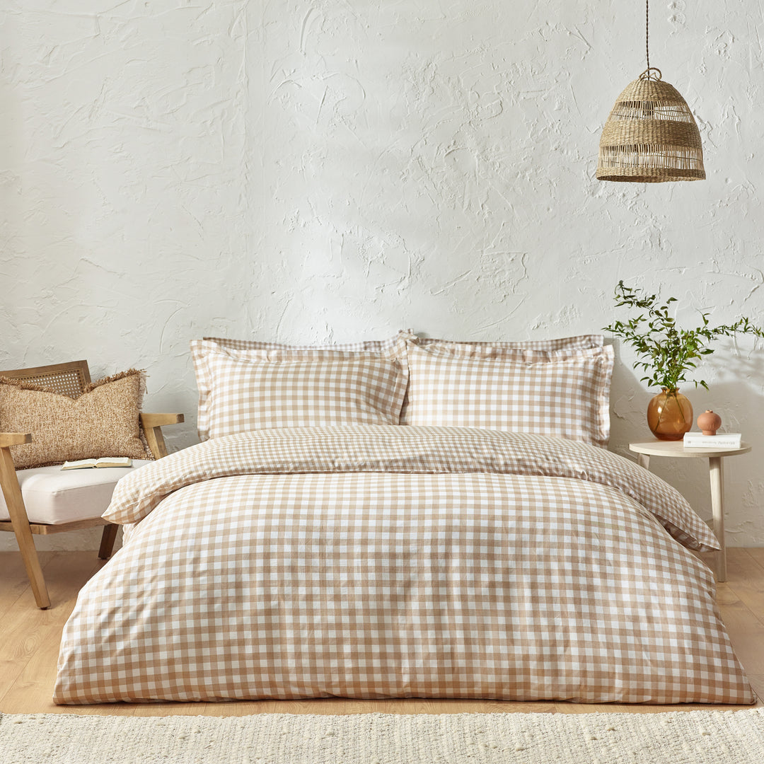 Riva Barton Gingham Check Duvet Cover