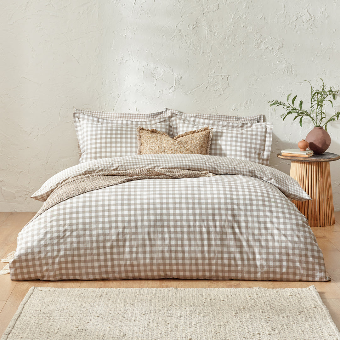 Riva Barton Gingham Check Duvet Cover