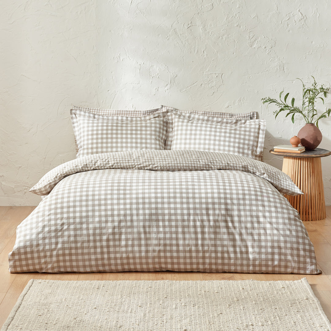 Riva Barton Gingham Check Duvet Cover