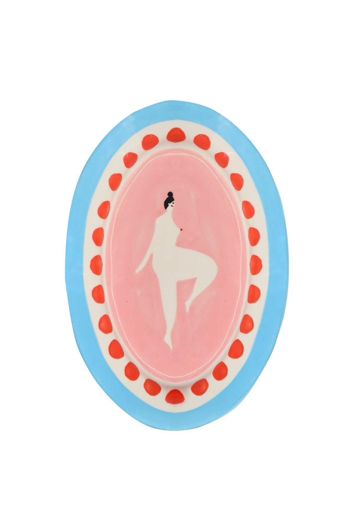 Laetitia Rouget Femme Medium Oval Plate