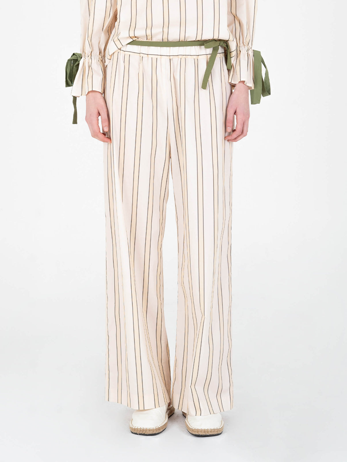 Carmen Says Crystal Striped Pyjama Set