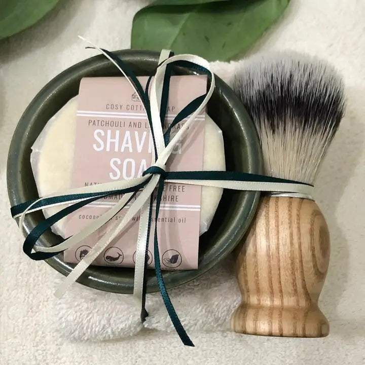 Cosy Cottage Soap Eco-Friendly Valentine's Shave Set