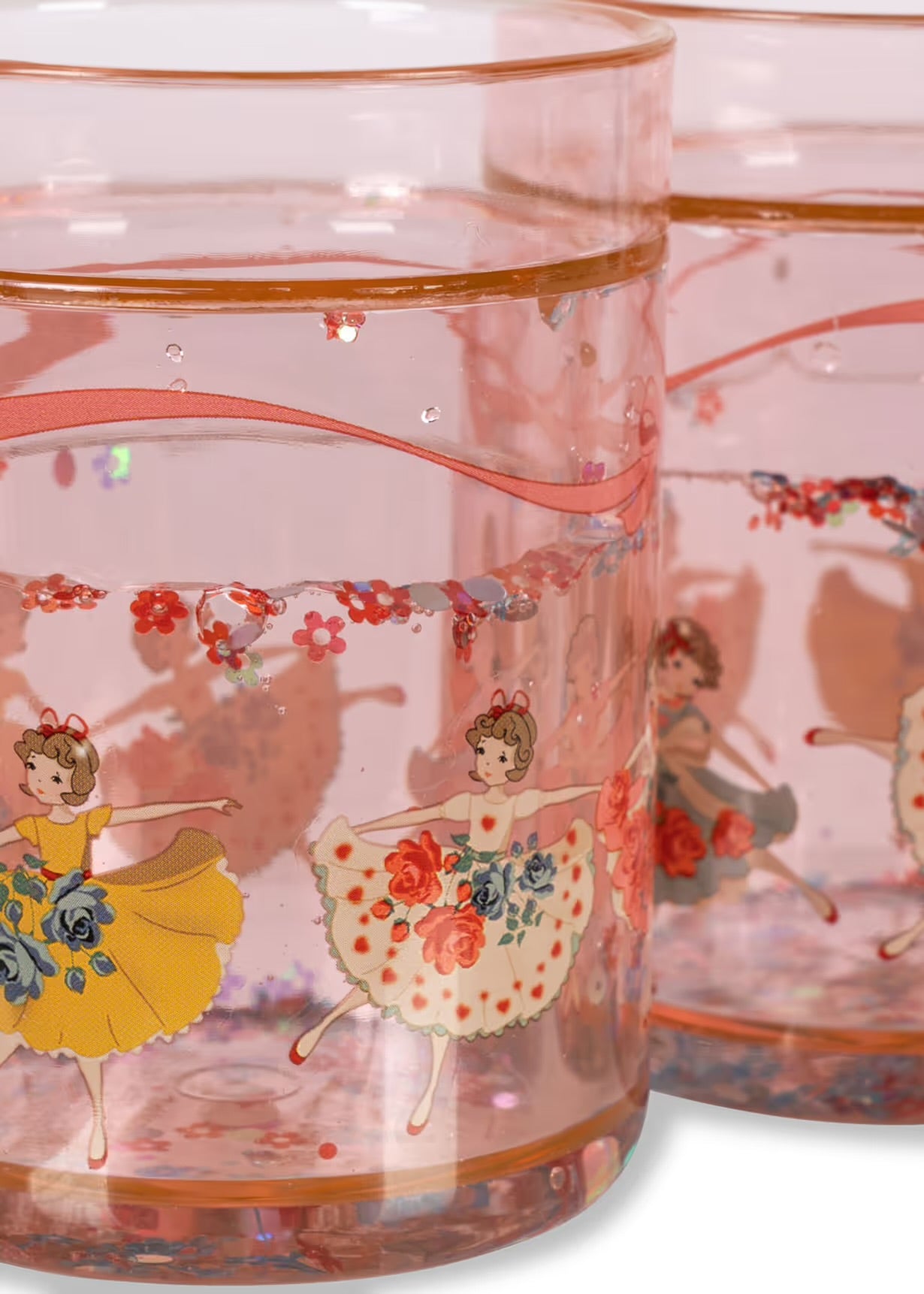 2 pack glitter cups