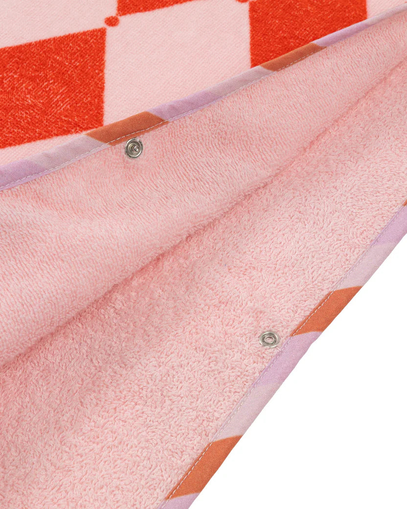 Jera Mini Poncho Rose Geo
