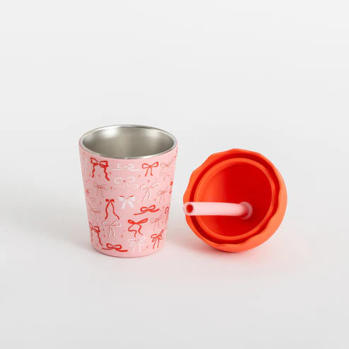 Bows Mini Smoothie Cup & Straw
