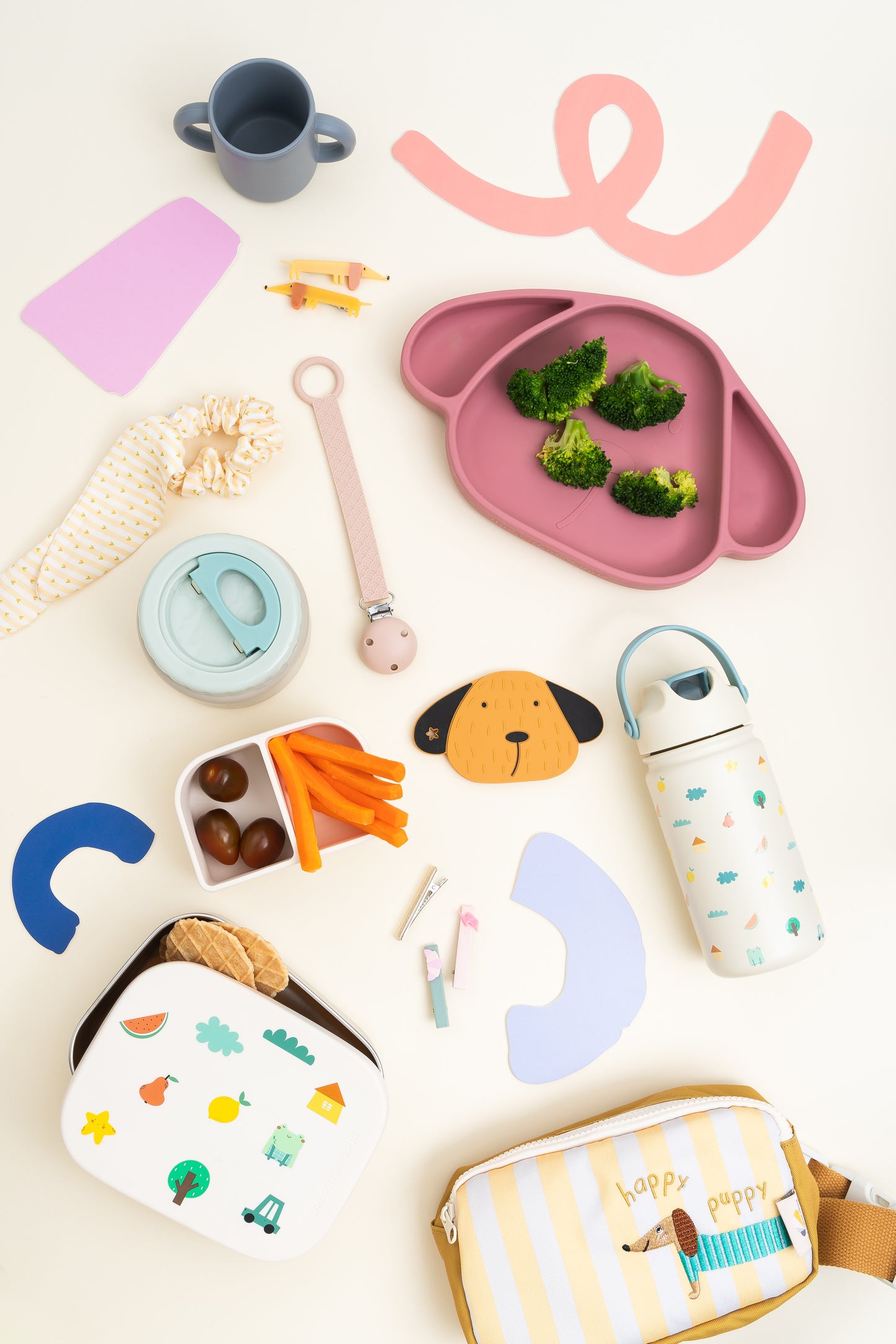 Cotton Cloud Teckel Stainless Steel Lunchbox