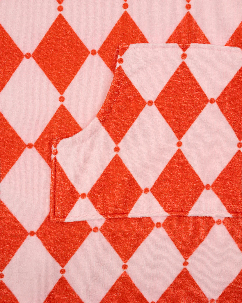 Jera Mini Adult Poncho Rose Geo