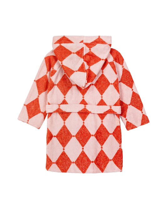 Jera Mini Bathrobe Rose Geo