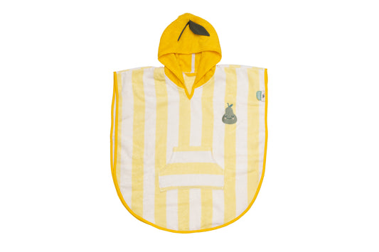 Cotton Cloud Hooded Poncho Pedro Pear