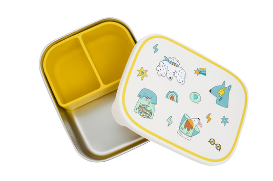Cotton Cloud Funky Dogs Stainless Steel Lunchbox