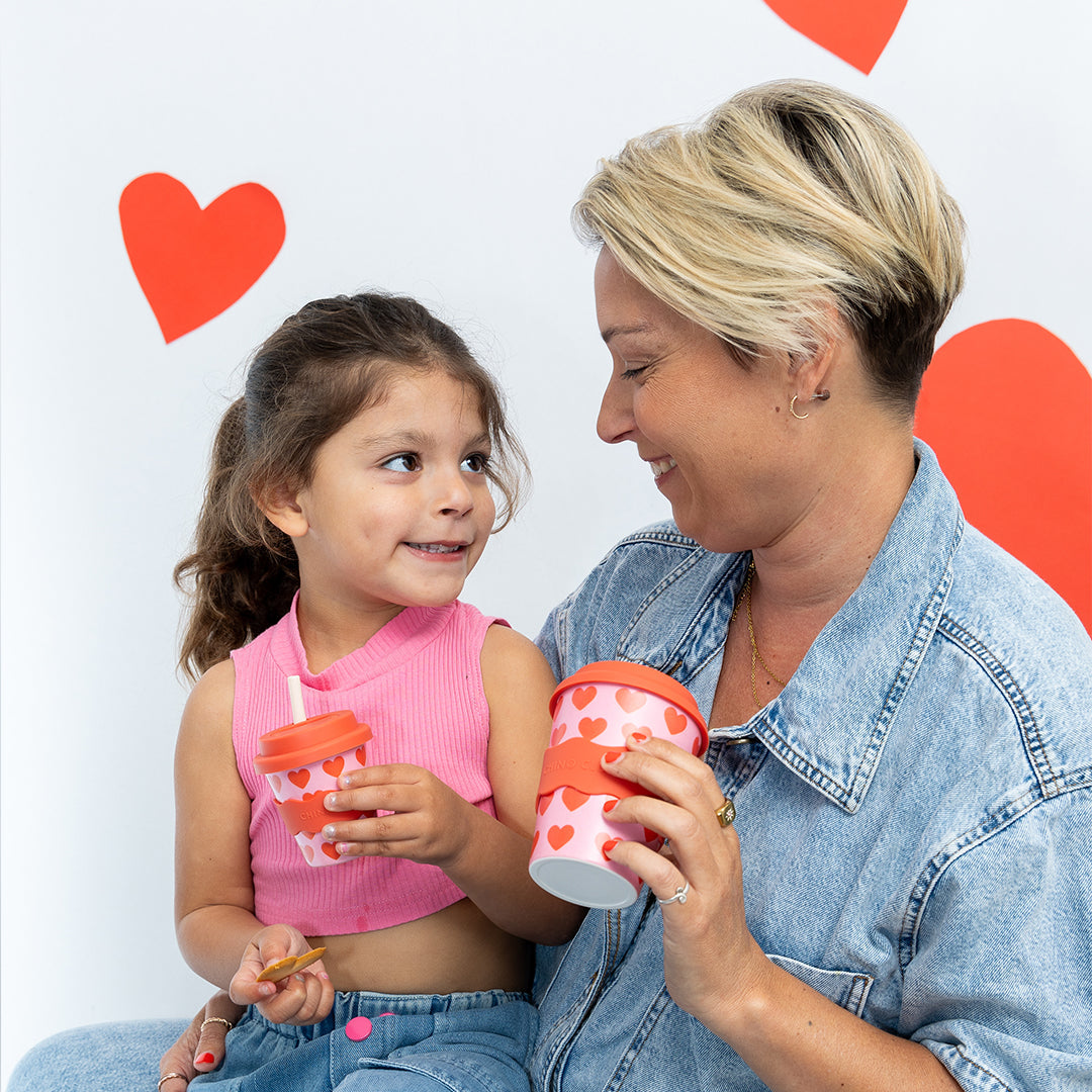 Hearts babychino  Cup