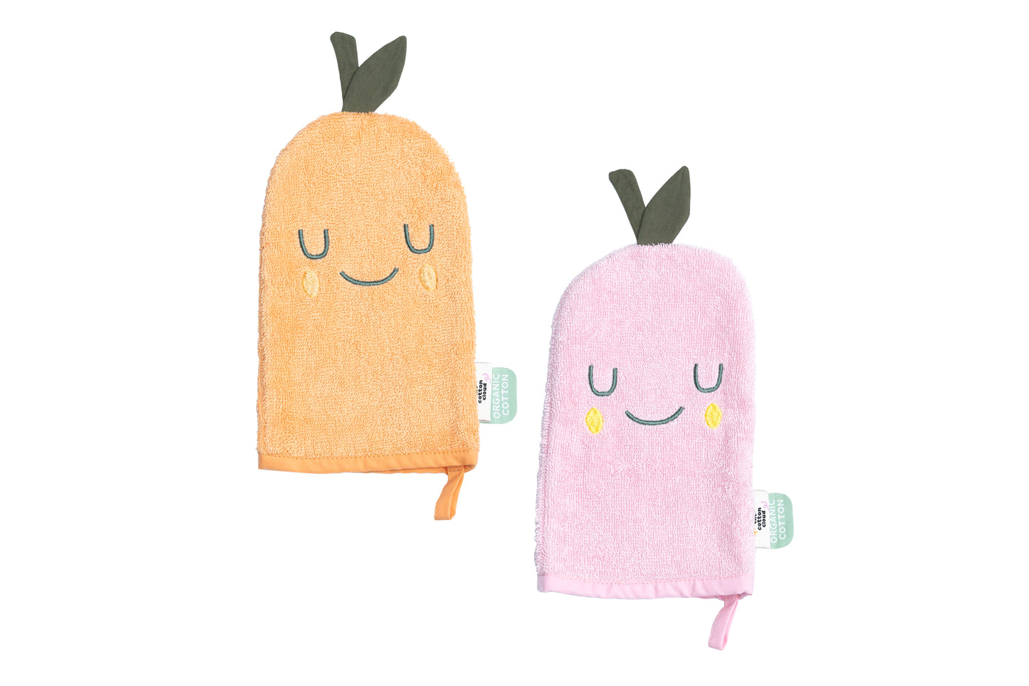 The Cotton Cloud Washcloths 2-Set