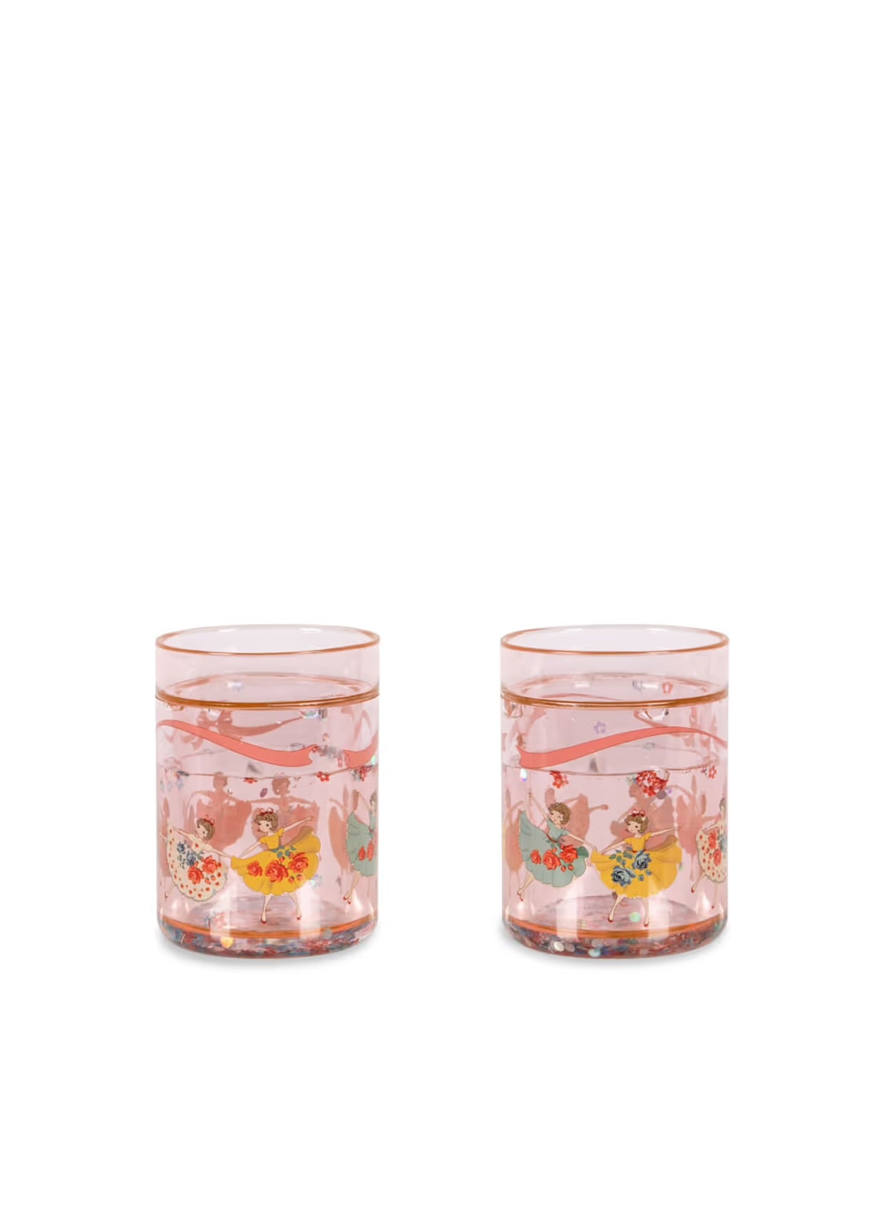 2 pack glitter cups