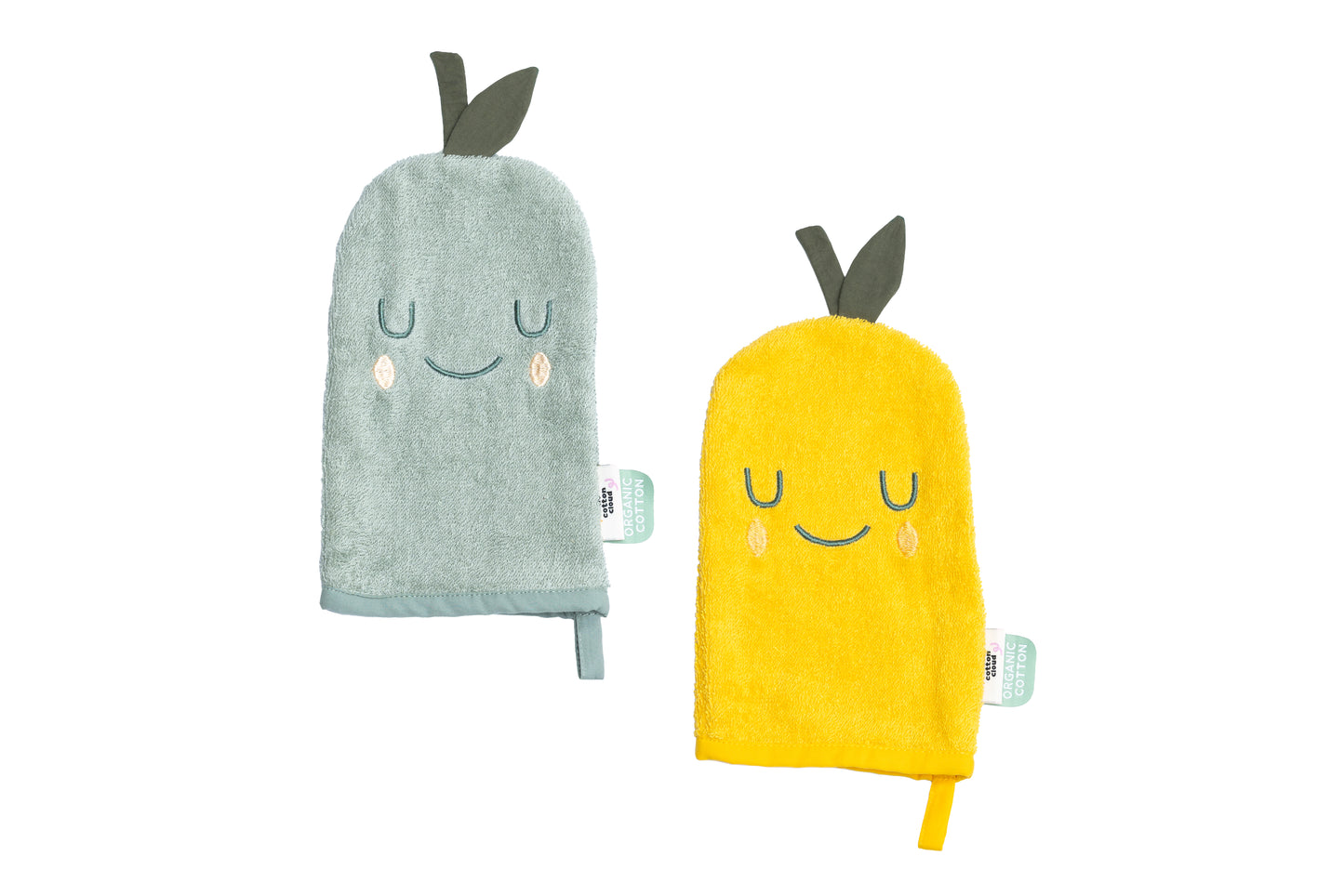 The Cotton Cloud Washcloths 2-Set