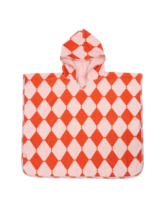 Jera Mini Poncho Rose Geo