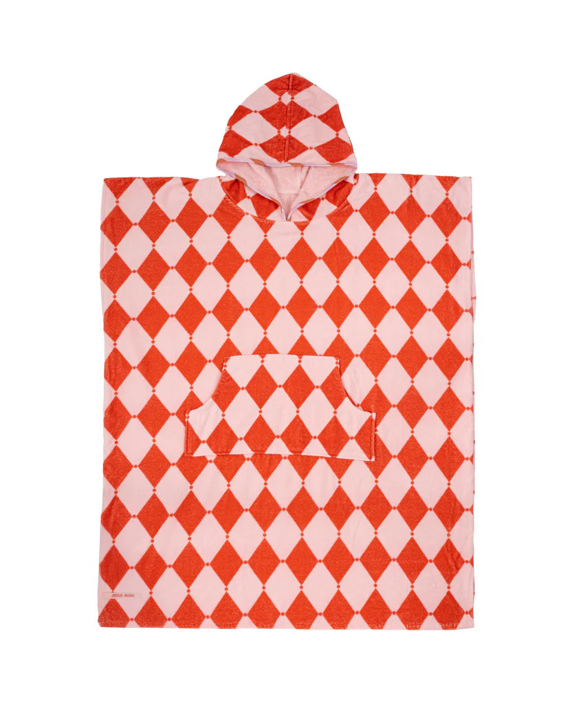 Jera Mini Adult Poncho Rose Geo