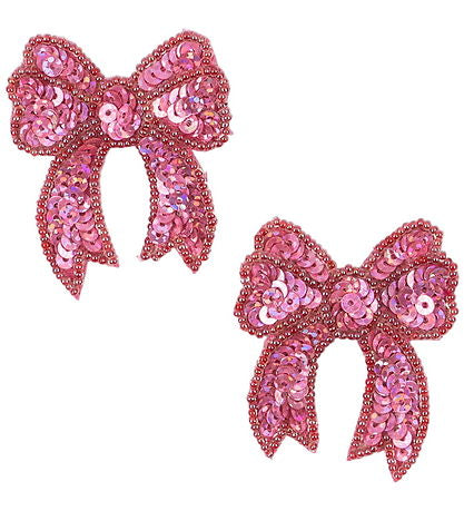 2 Pack Sequin Bow Hair Clip