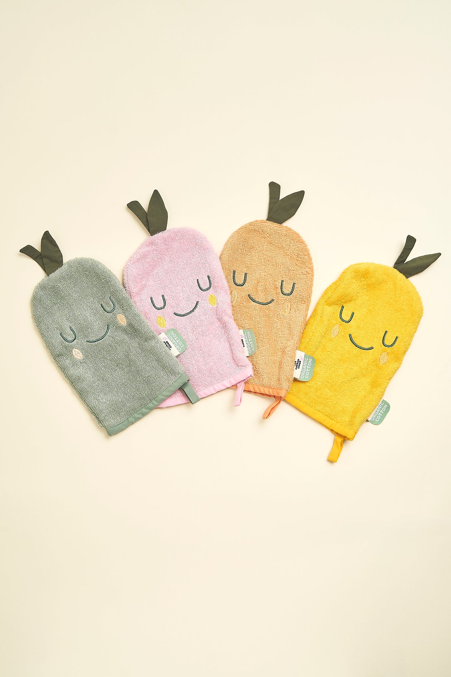 The Cotton Cloud Washcloths 2-Set