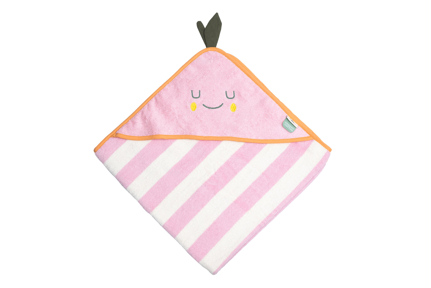 The Cotton Cloud Hooded Towel Mandy Mandarine
