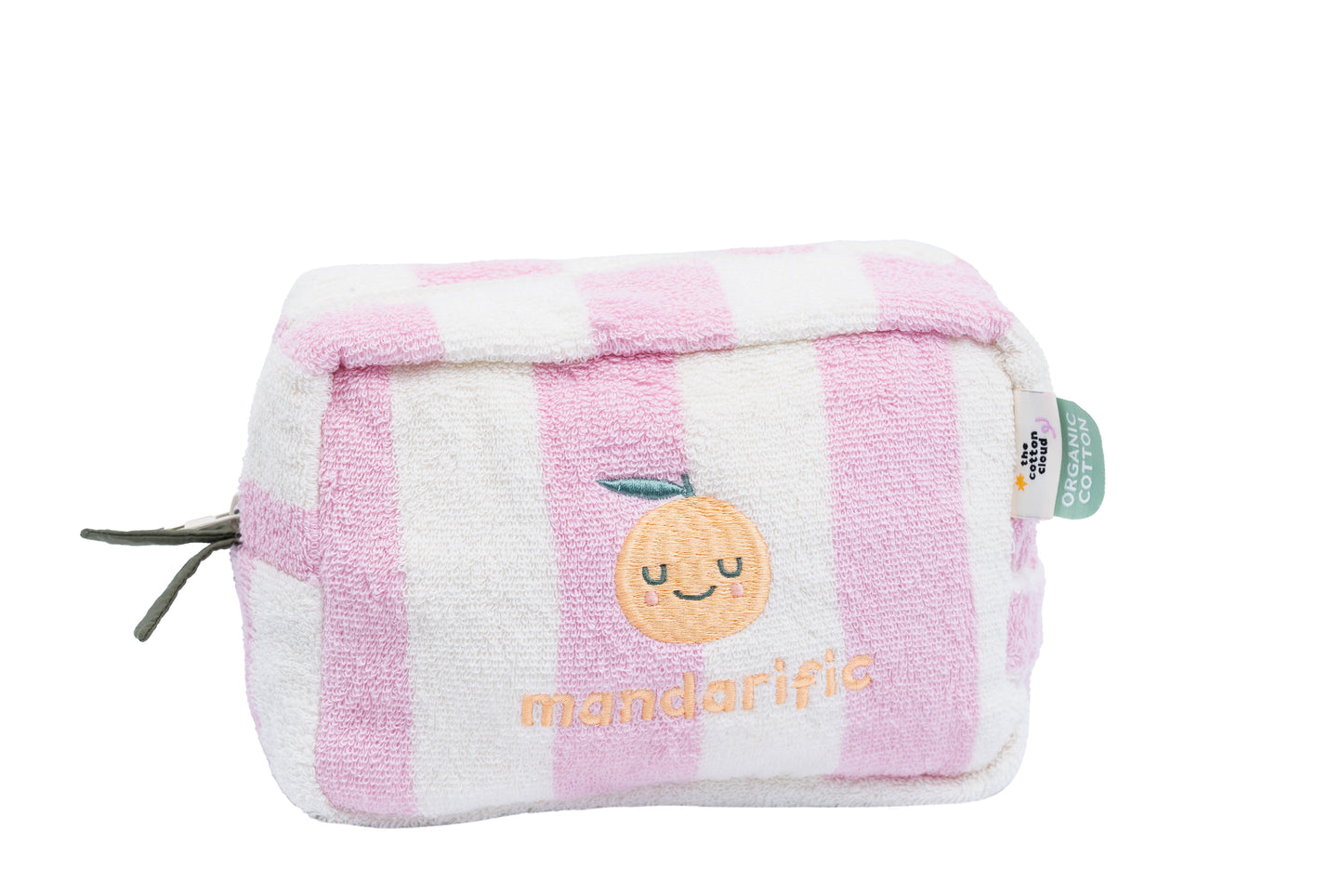 The Cotton Cloud Toiletry Bag Mandy Mandarine
