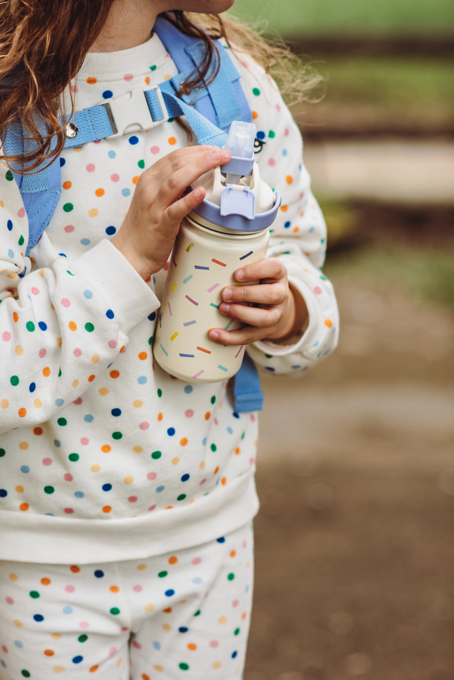 The Cotton Cloud Stainless Steel Bottle CONFETTI