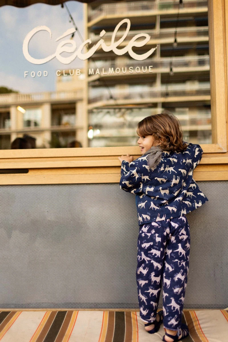 Apaches palak trousers PONGO Milky Way