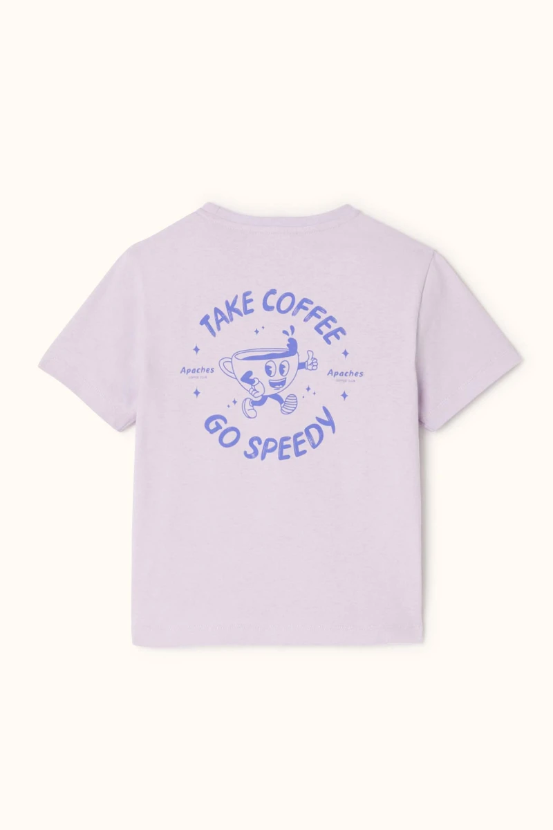Apaches T-shirt Tiladi Coffee Lilas