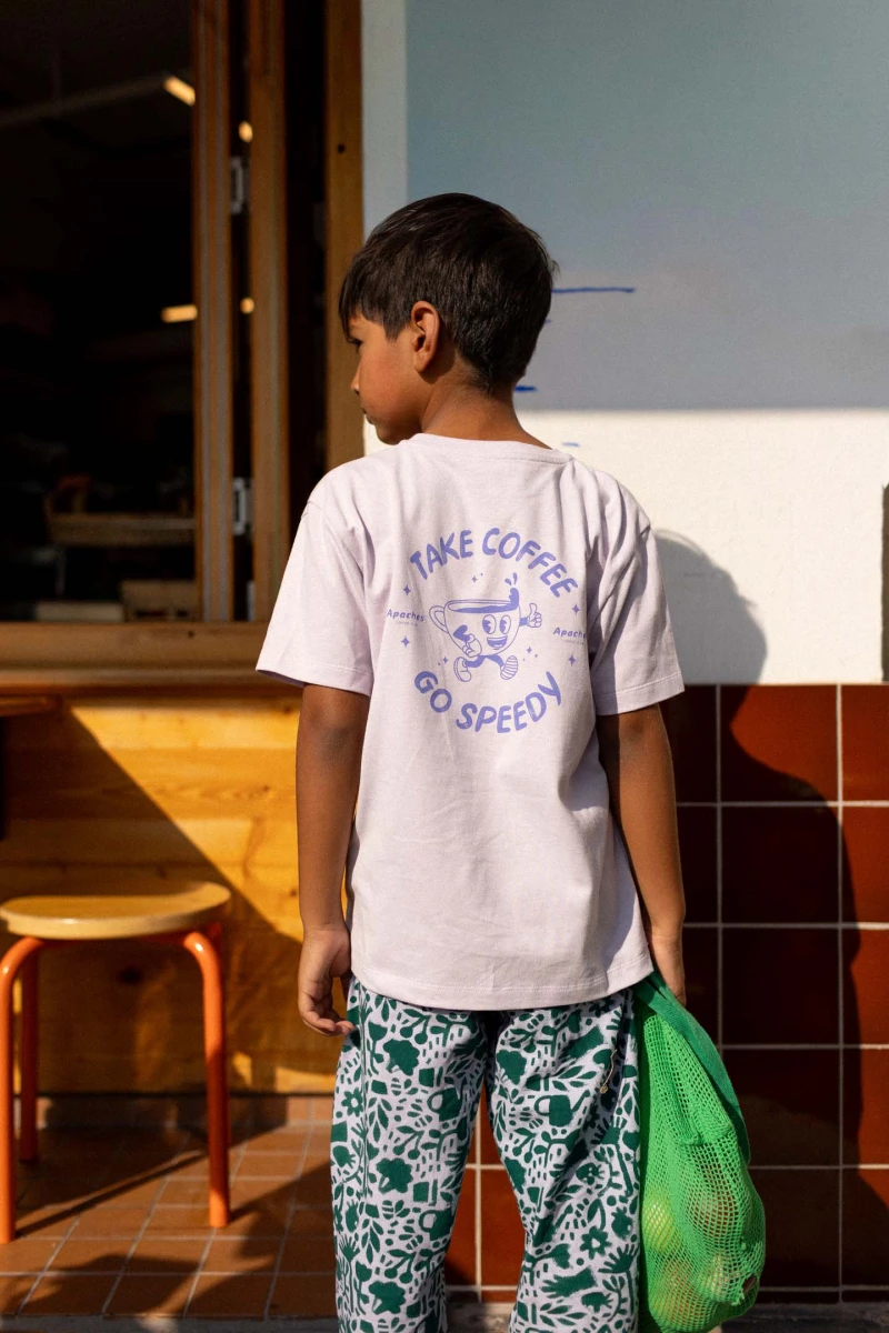 Apaches T-shirt Tiladi Coffee Lilas
