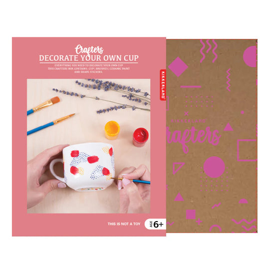 Kikkerland decorate your own cup