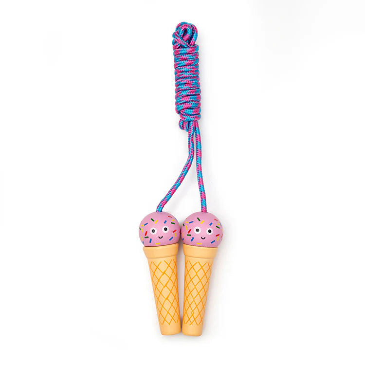 Kikkerland kidoki Ice cream skipping rope