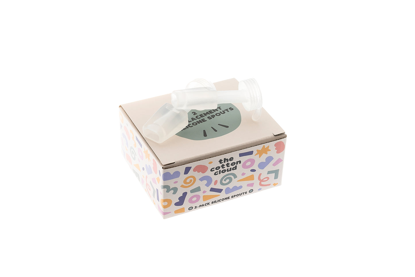 Cotton Cloud Straw Replacements Silicone