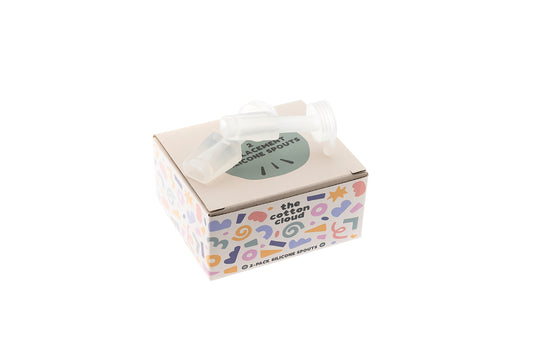 Cotton Cloud Straw Replacements Silicone