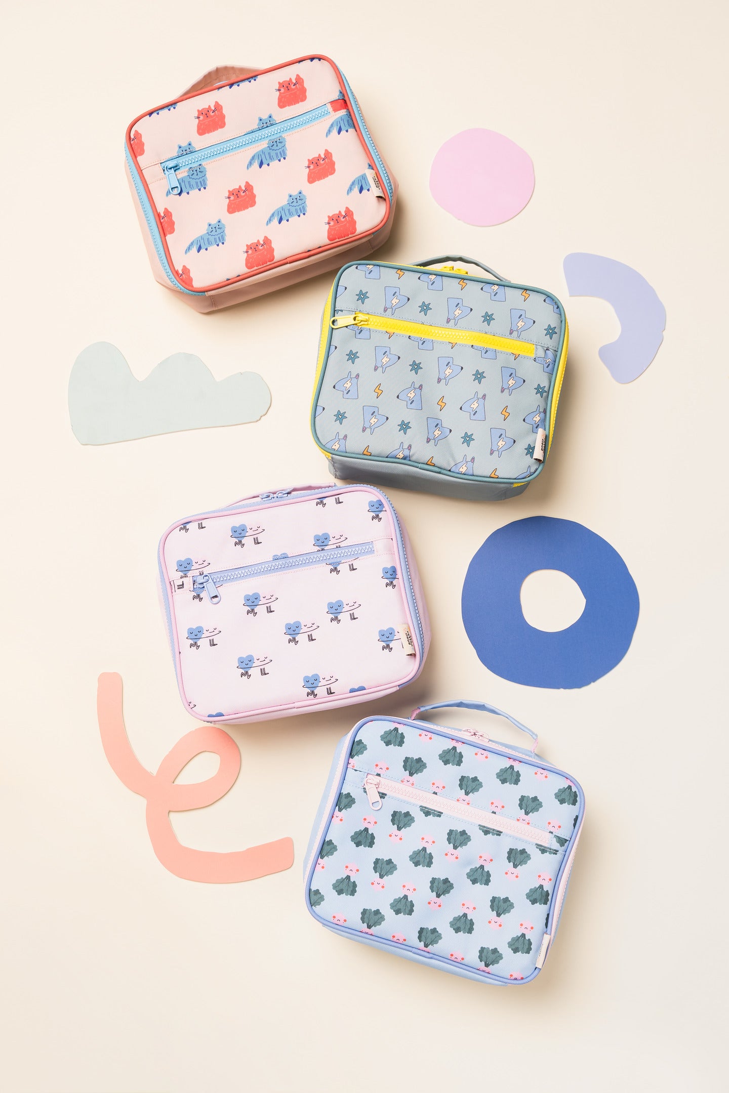 Cotton Cloud Lunchbag Veggie Pals