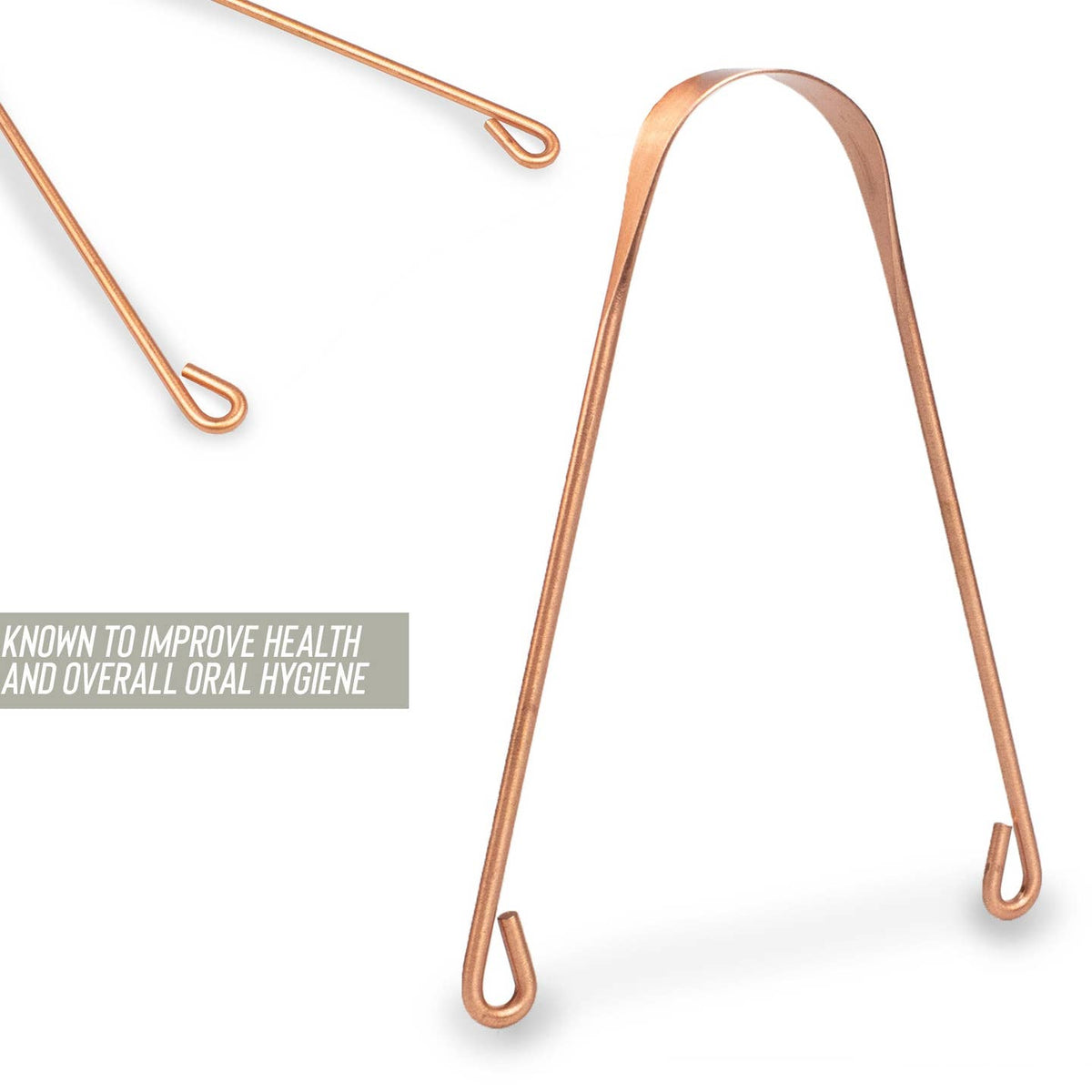 Copper Tongue Scraper Cleaner Myga Eco