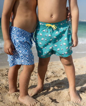 Badawii Boy Swim Shorts Amalfi