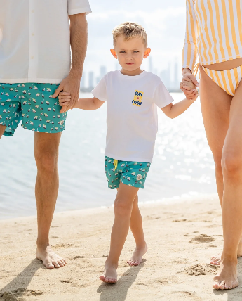 Badawii Boy Swim Shorts Amalfi