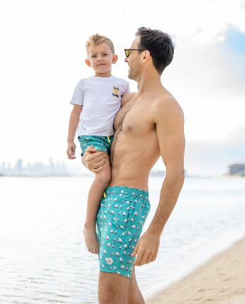 Badawii Boy Swim Shorts Amalfi