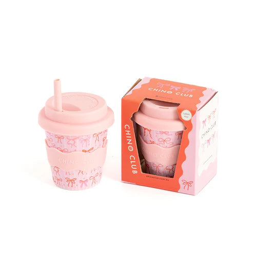 Bows Babychino Cup 4oz (Straws Sold Separately)